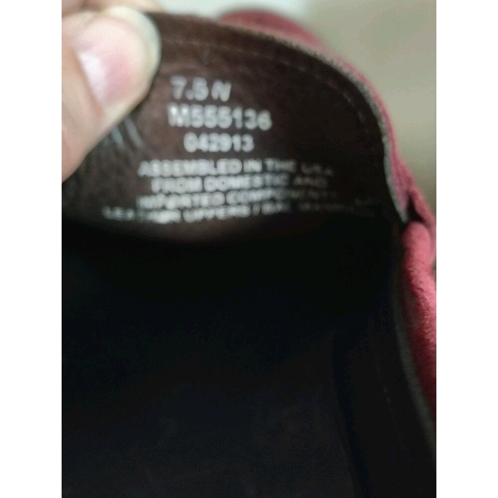 Munro American Burgundy Suede Penny Loafers | Style M555136 | Size 7.5 N... - Picture 16 of 16